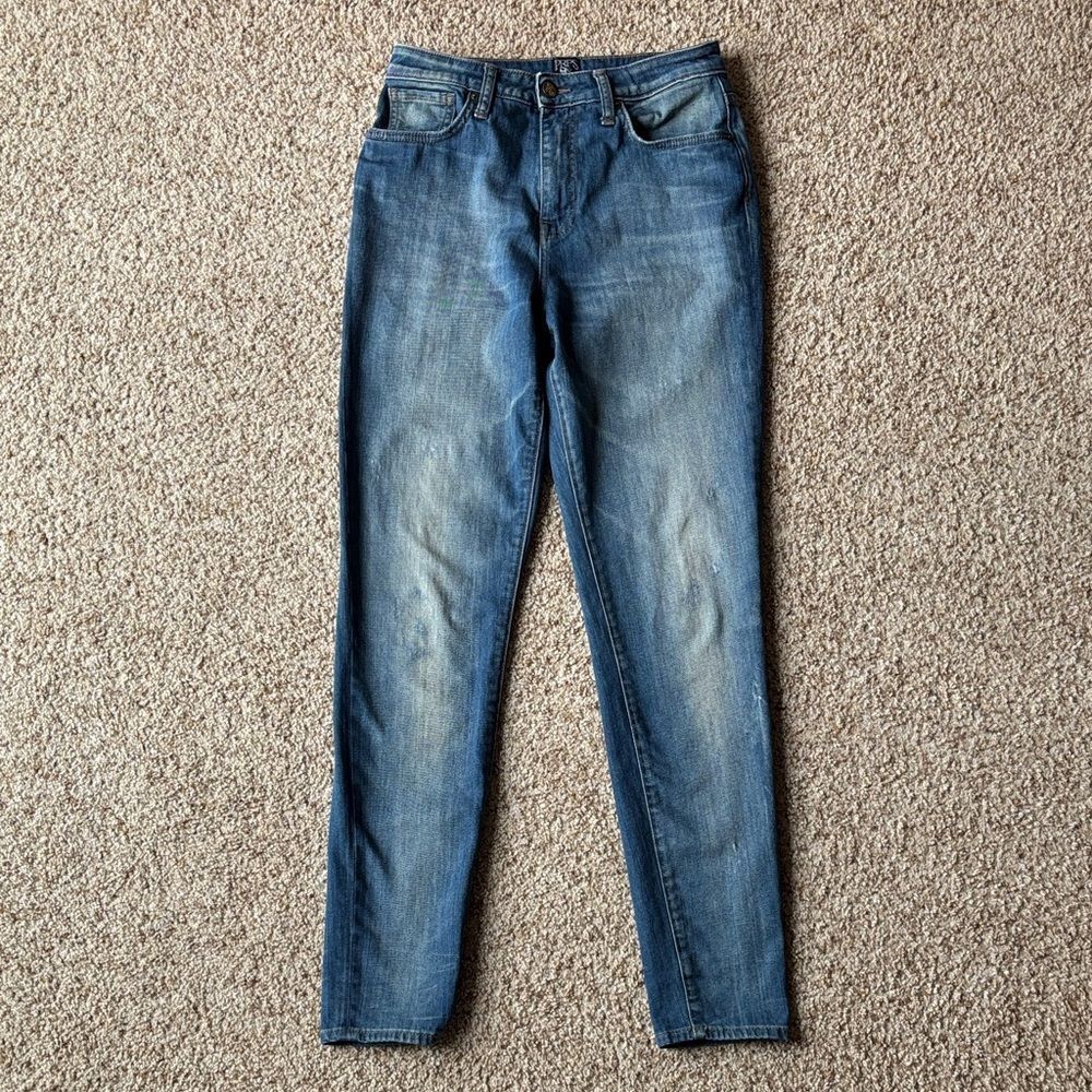 PRPS Women’s Chevelle High Rise Skinny Jeans Distressed 27